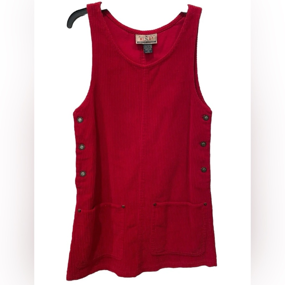 Vintage EXP Express Jumper Dress Women’s Size XS